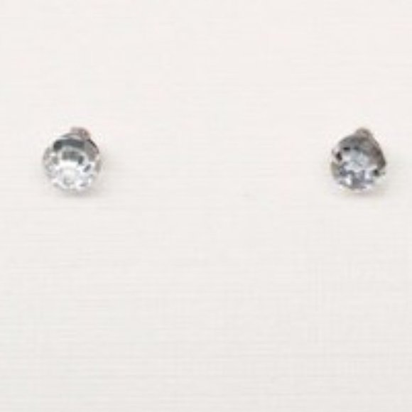 Acomo Sterling Silver Stud Earrings - Set of 5 NEW - Picture 7 of 9